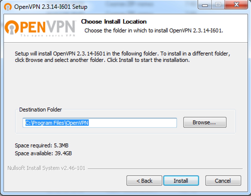 Инсталляция OpenVPN