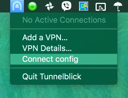 Tunnelblick install